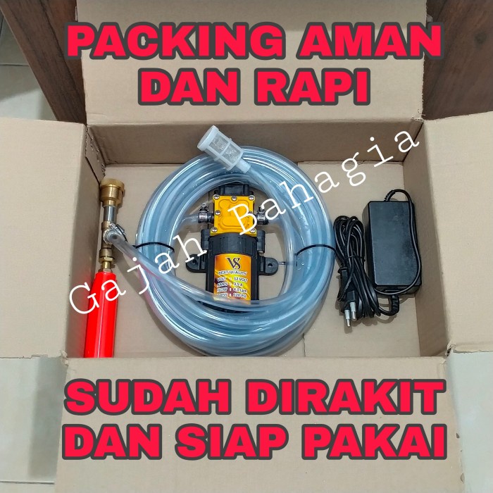 ac mini Alat cuci motor steam mesin pompa dc cuci ac mobil setim stim mini (G5L8) ac portable usb ar