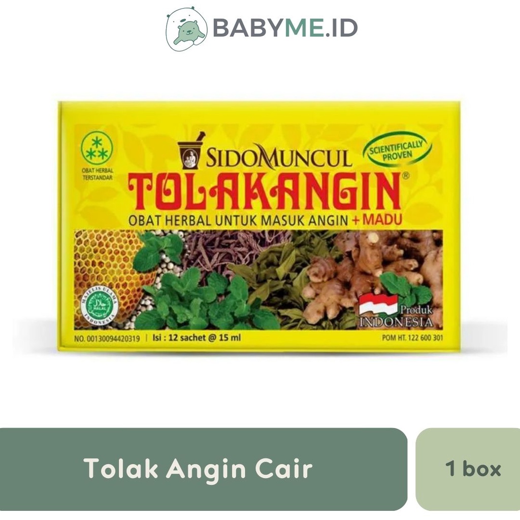 Tolak Angin Cair Dewasa 1 Box 12 Sachet