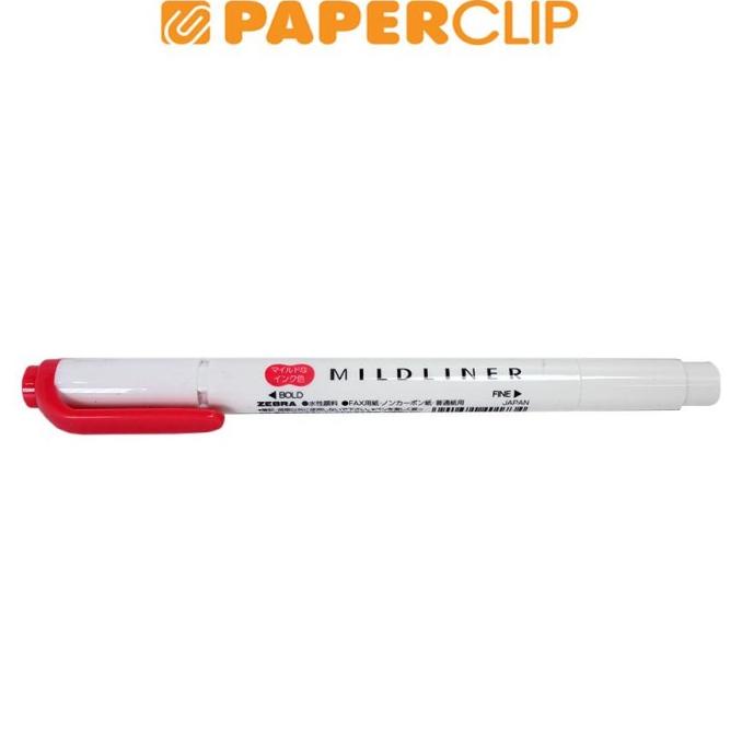 

HIGHLIGHTER ZEBRA MIDLINER RED