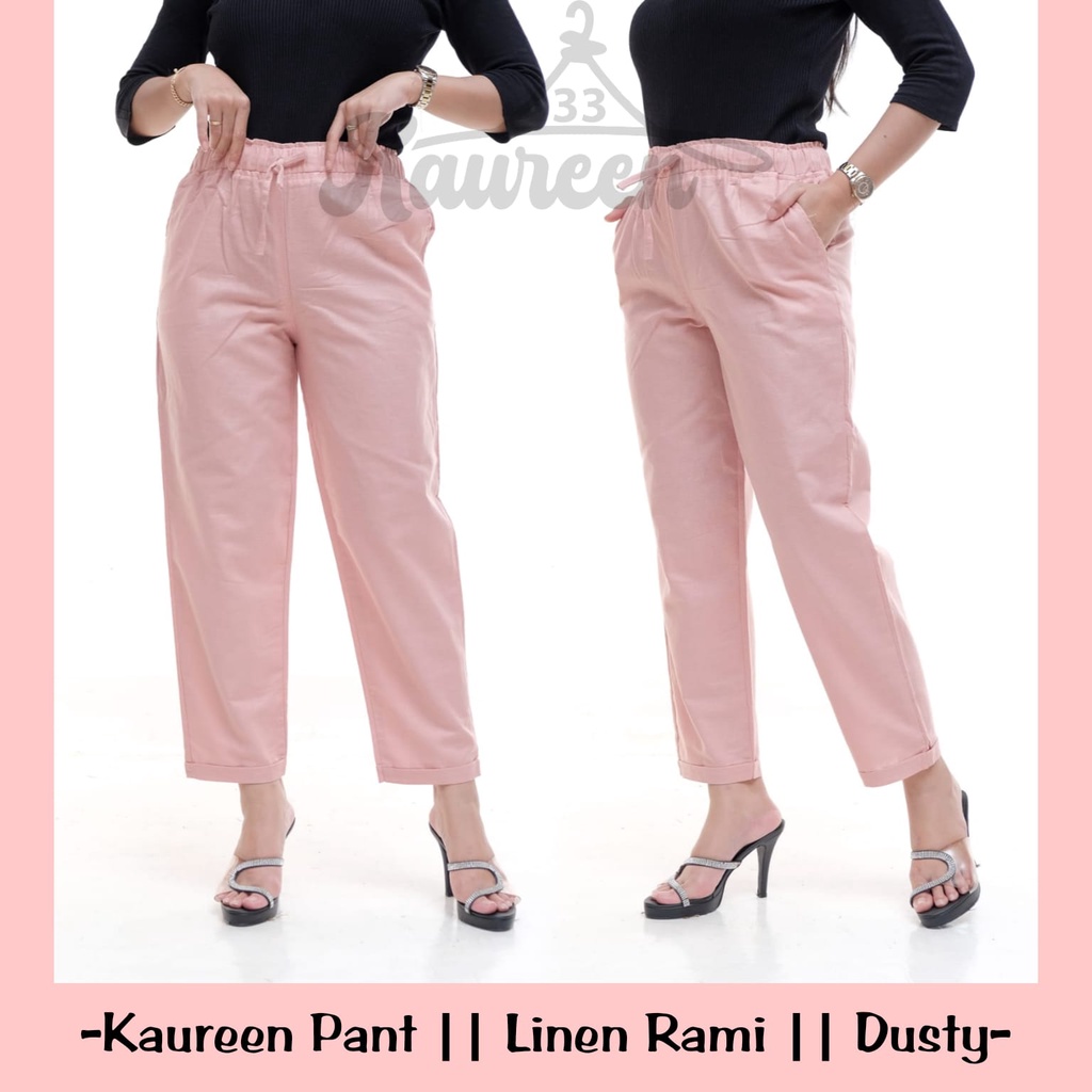 CELANA WANITA Linen Pants CELANA KEKINIAN BAGGY PANTS CELANA WANITA TERLARIS CELANA LINEN