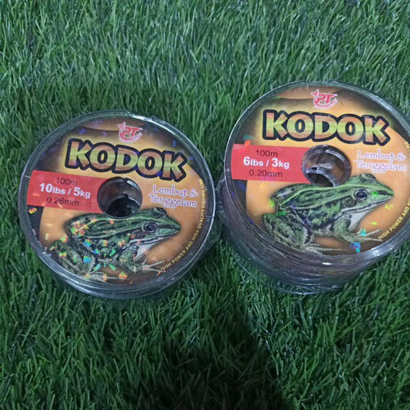 senar pancing kodok