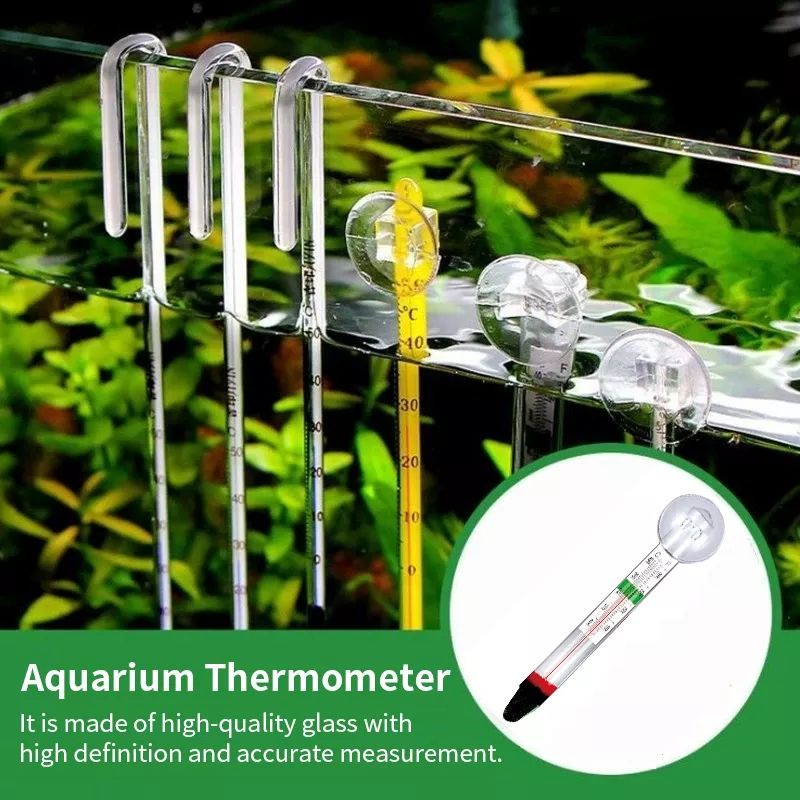 thermometer aquarium alat pengukur suhu air aquarium