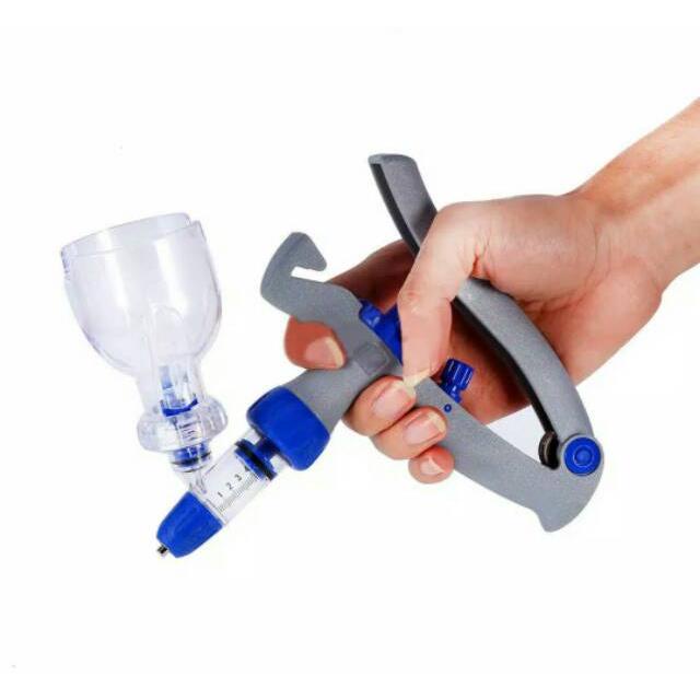 Alat injeksi vaksin Alat Vaksin Ayam DOC peternakan alat suntik otomatis 1cc ml vaksin ayam jarum suntik ayam bebek doc sapi