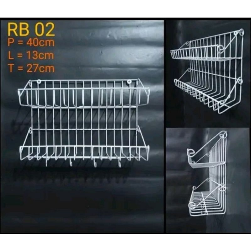 Rak Bumbu Rak Bumbu Dapur Rak Dinding Rak Botol Rak Gantung Rak Bumbu Tempel