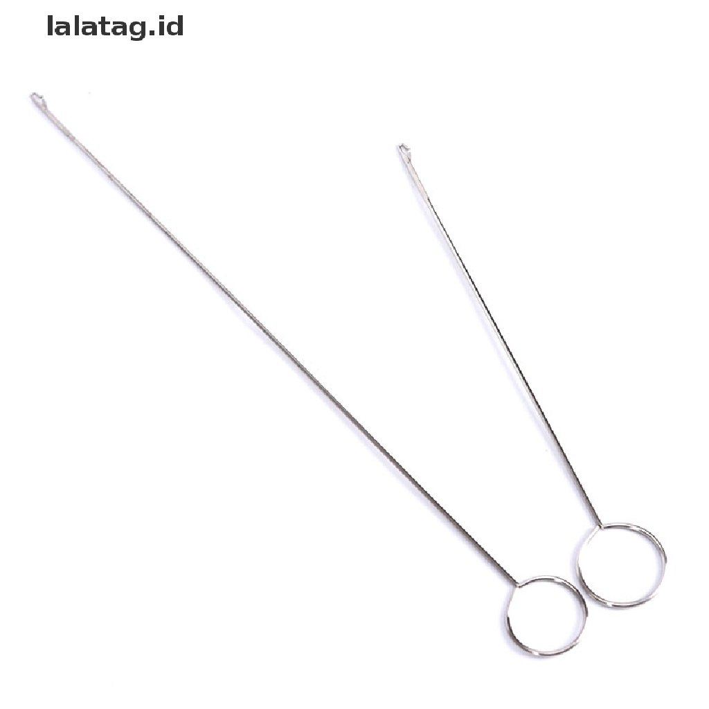 [lalatag] Stainless Steel Jahit Loop Turner Hook Bordir DIY Alat Kerja [ID]