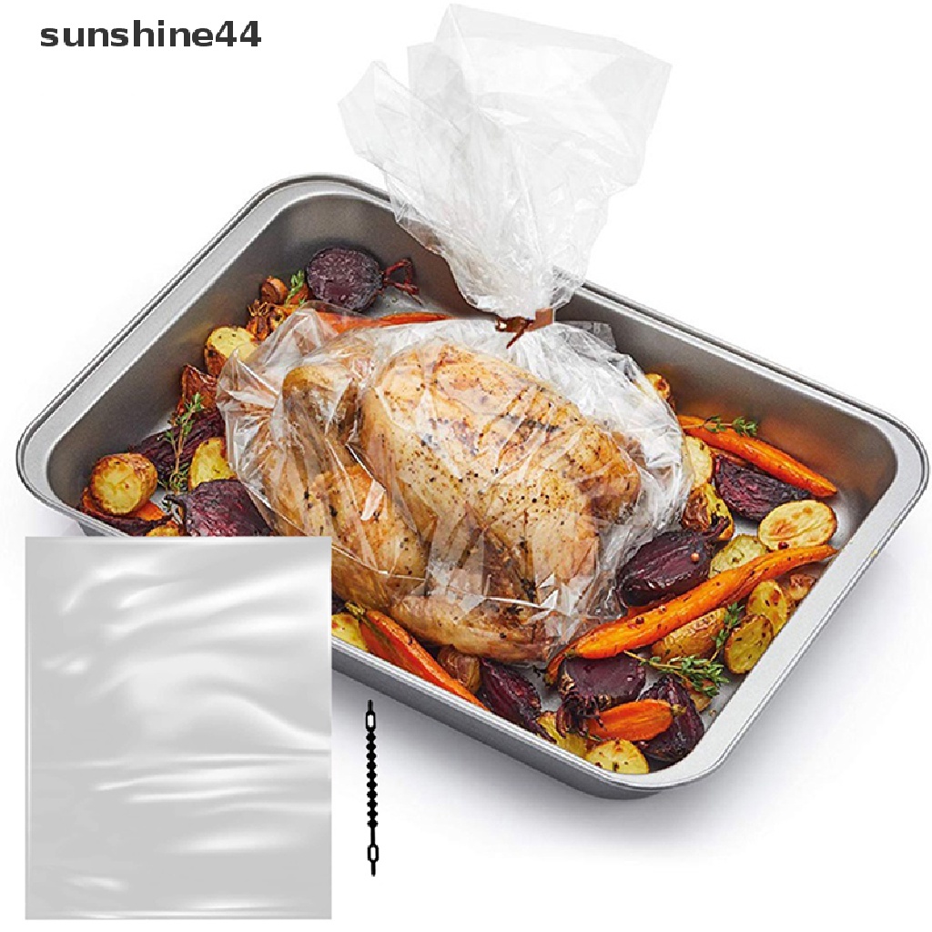 Sunshine10/20pcs Bags250 * 380mm Tas Penyimpanan Oven Dan Jamu Turki, BPA free.