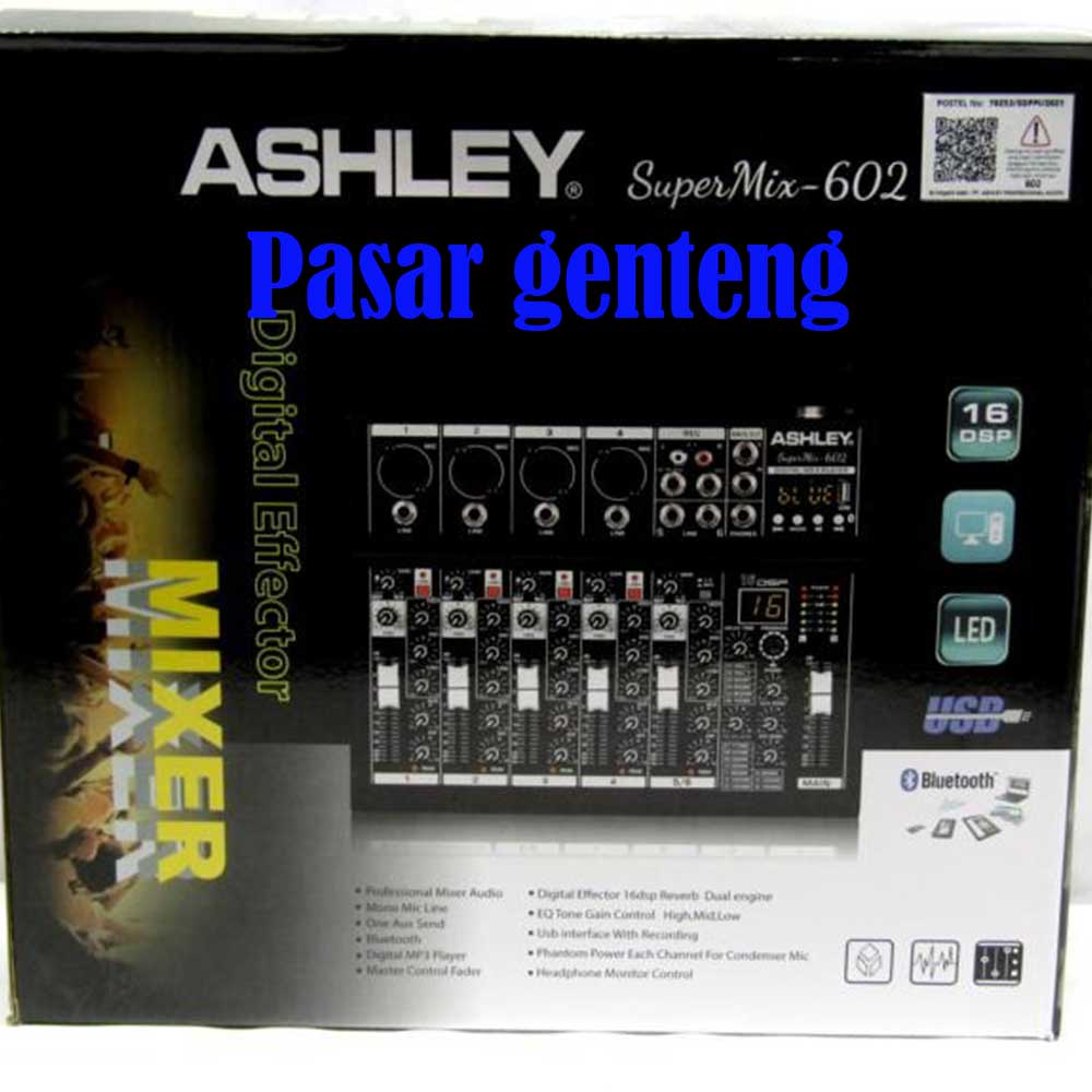 Mixer ASHLEY SuperMix 602 6 channel