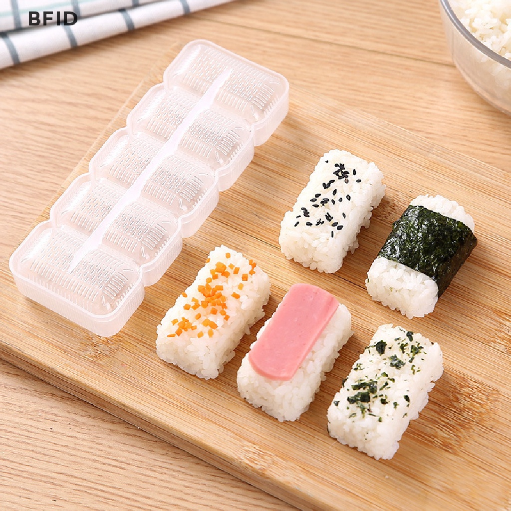 [BFID] 5roll Sushi Maker Cetakan Sushi Japan Nigiri Sushi Mold Rice Ball Bento Tools [ID]