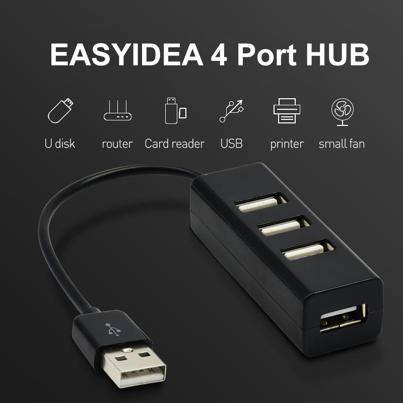 EASYIDEA Portable USB Hub 4 Port - HB3004