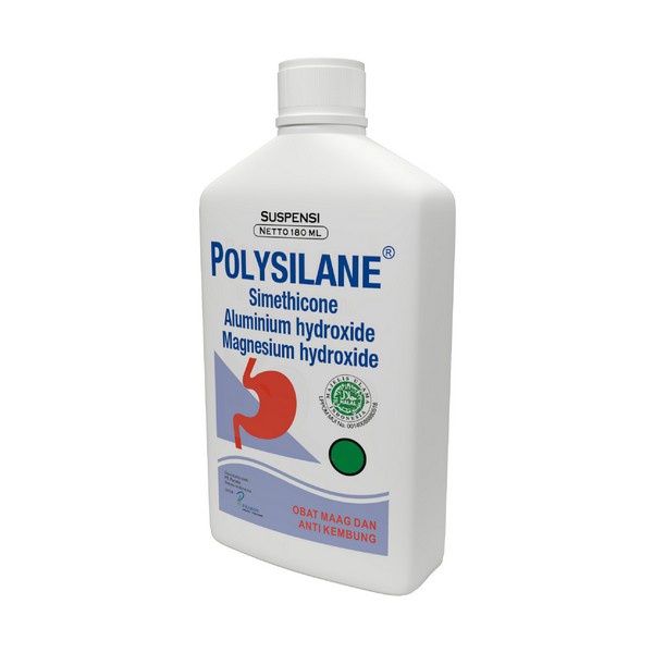 

Polysilane Sirup/Suspensi 100 mL - Obat Maag dan Kembung