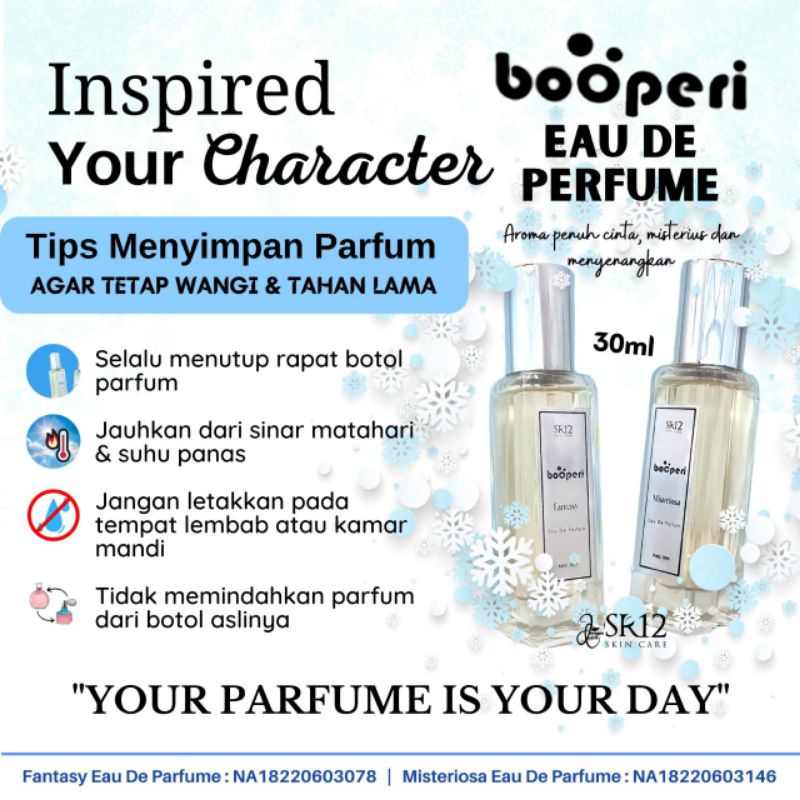 Booperi Parfum SR12 | Misteriosa Parfum Wanita | Fantasy Parfum Pria | Eau De Parfum | Parfum Tahan Lama | Parfum SR12 | Parfum Booperi | Parfum Badan | Booperi Perfume SR12 | Parfum | Wewangian | Parfume | SR12 Parfum | Pengharum Badan | Parfum BPOM