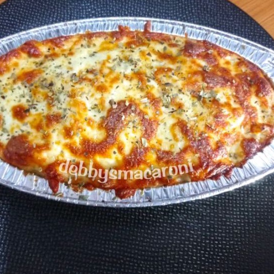 

Makaroni Panggang Regular Beef Topping Mozzarella