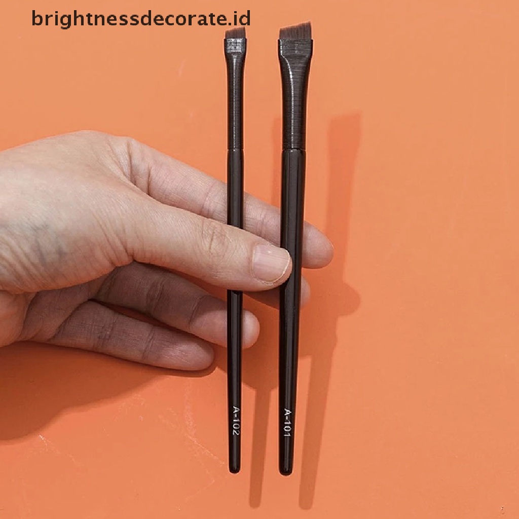 [Birth] Sikat Alis Super Tipis Eyeliner Brush Rambut Sintetis Siku Tajam Alat MakeUp [ID]