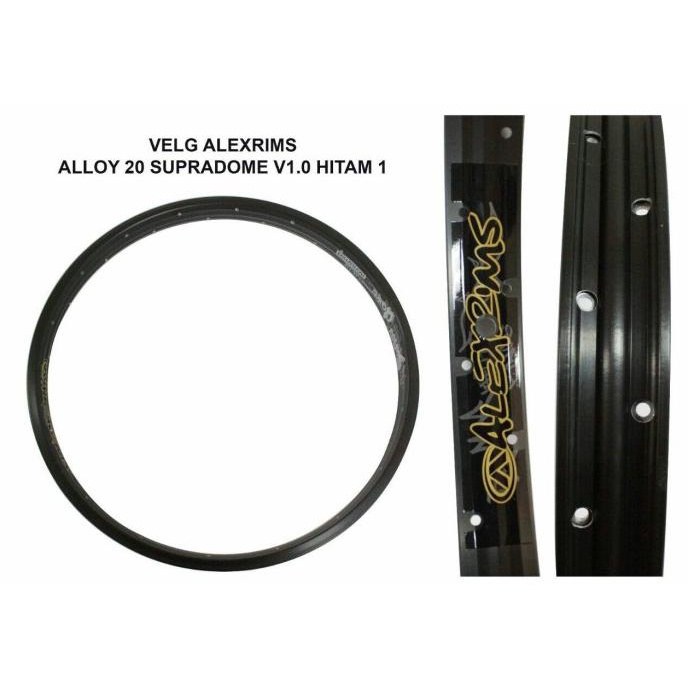 Velg Bmx 20 Alexrims Supradome