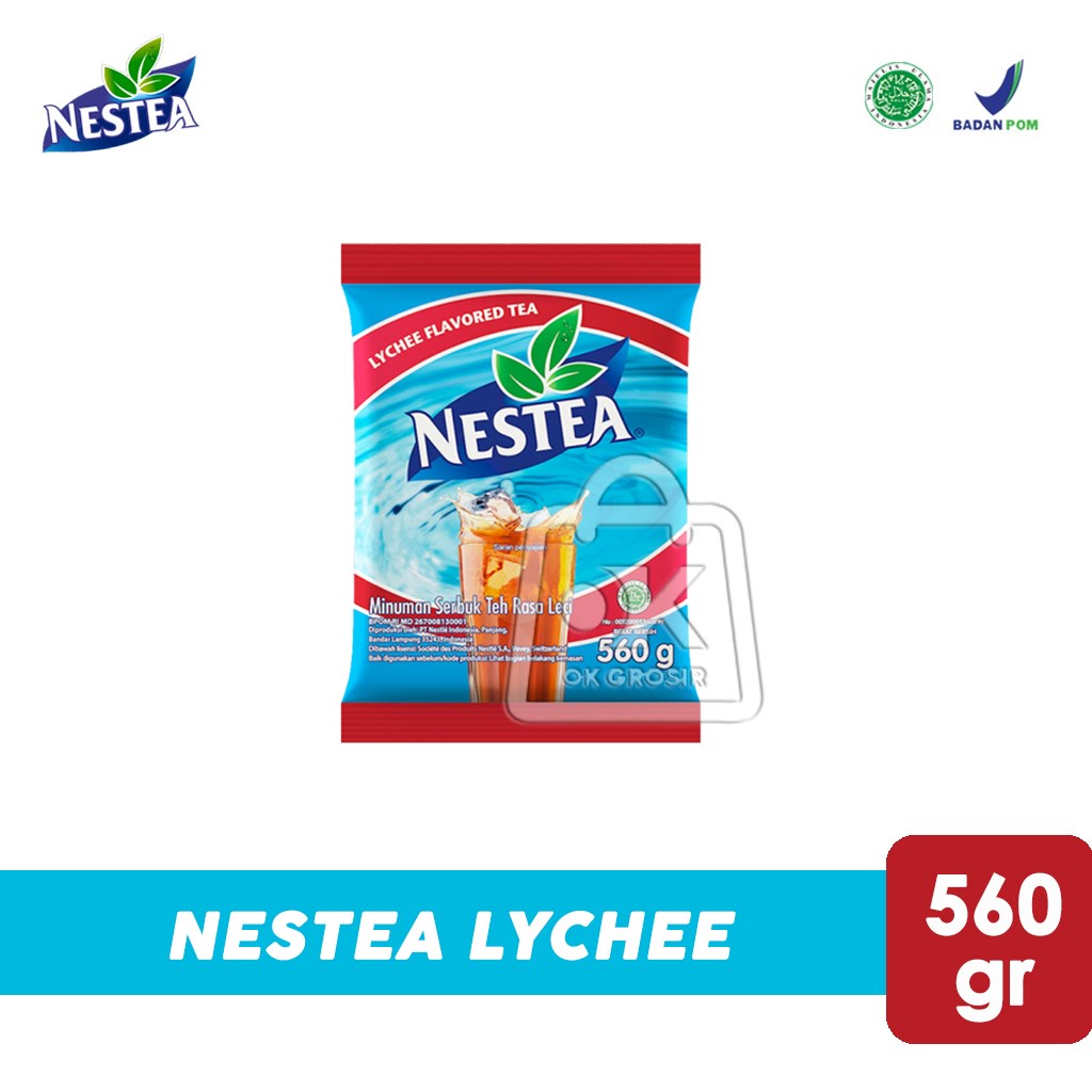 

Nestea Lychee Tea / Minuman Serbuk Leci (560 gr)