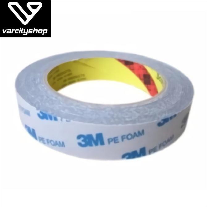 

DOUBLE TAPE BUSA 3M PE FOAM TAPE 2CM X 4METER Perekat Mobil Motor