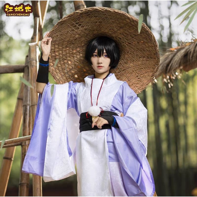 [ RENTAL ] Scaramouche Kunikuzushi Past Version Brand Jiangchengmu Cosplay Kostum Genshin Impact Wig