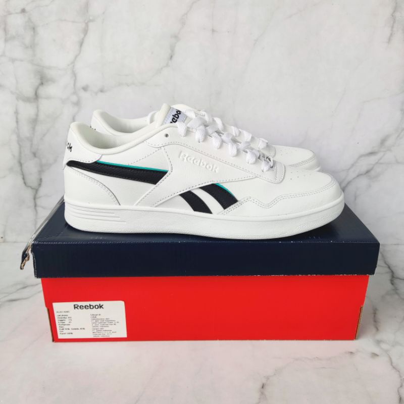 Reebok ROYAL TECHQUE T Men's Sneakers Shoes White/Black - Original Resmi Store