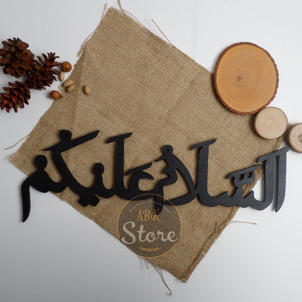 Hiasan Dinding Dekorasi Cutting / Happy Cooking / Kitchen / Laundry / Mushola / Tempat Wudhu / Eat / Salam / Happy Faimly / Welcome