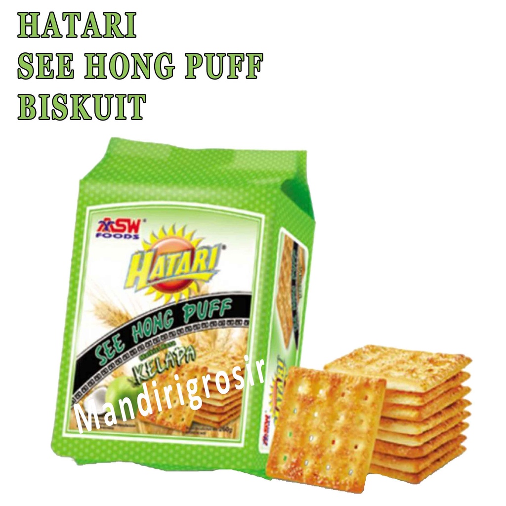 HATARI *SEE HONG PUFF MALKIST RASA KELAPA *245g