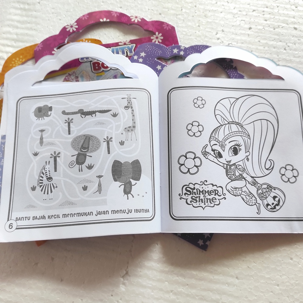 

Buku Mewarnai Anak Edukatif cocok untuk anak cewek & cowok 3IN1 Murah