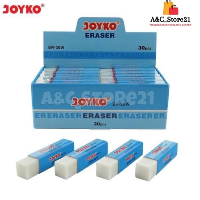 

[KODE PRODUK BGA0N7297] PENGHAPUS JOYKO ER-30W PUTIH PANJANG 1 PACK