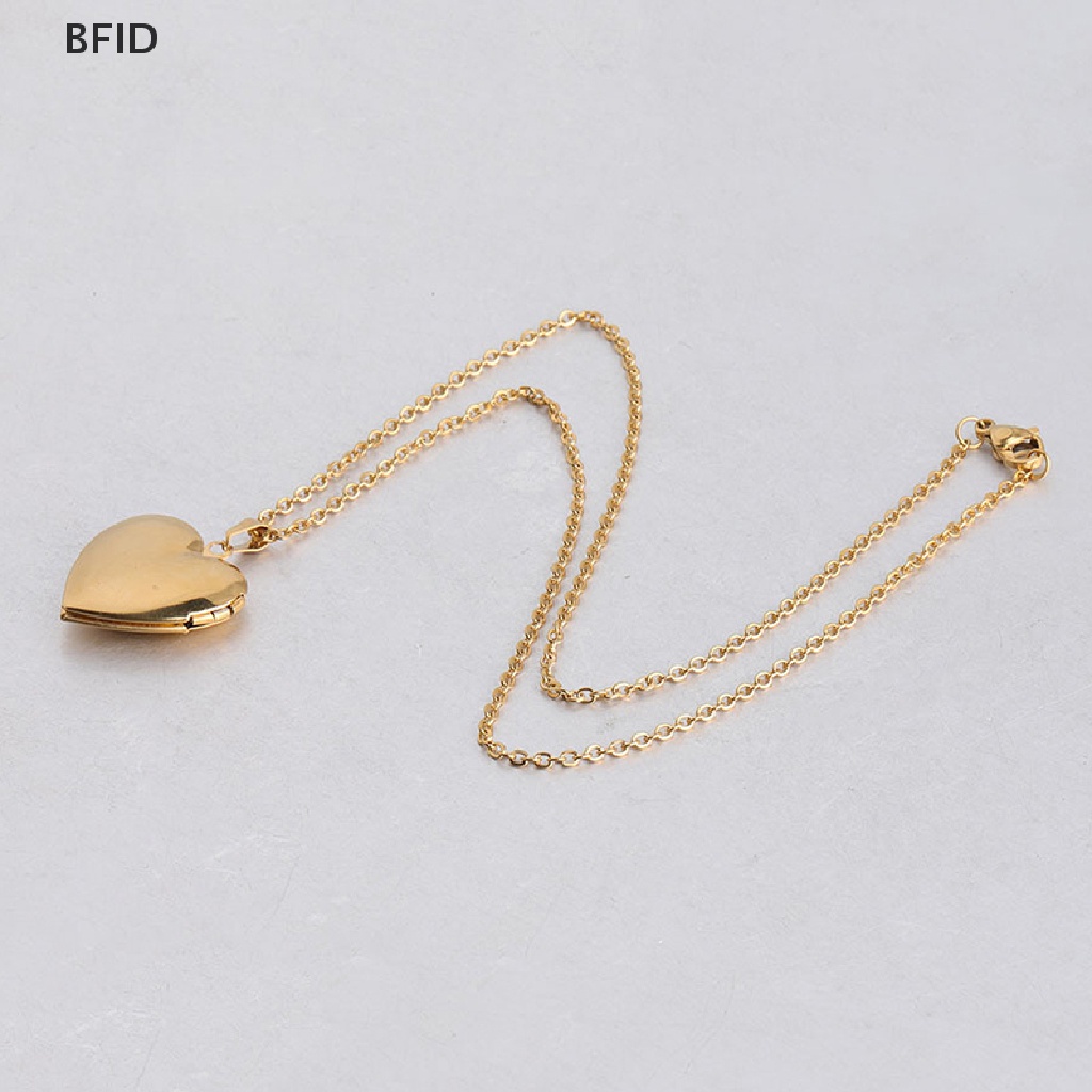 [BFID] Kalung Liontin Liontin Hati Untuk Wanita frame Foto Valene lovers Necklace [ID]