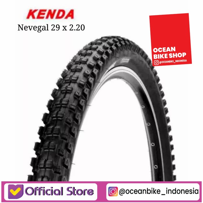 BAN LUAR SEPEDA GUNUNG MTB KENDA NEVEGAL 29 X 2.20 ORIGINAL