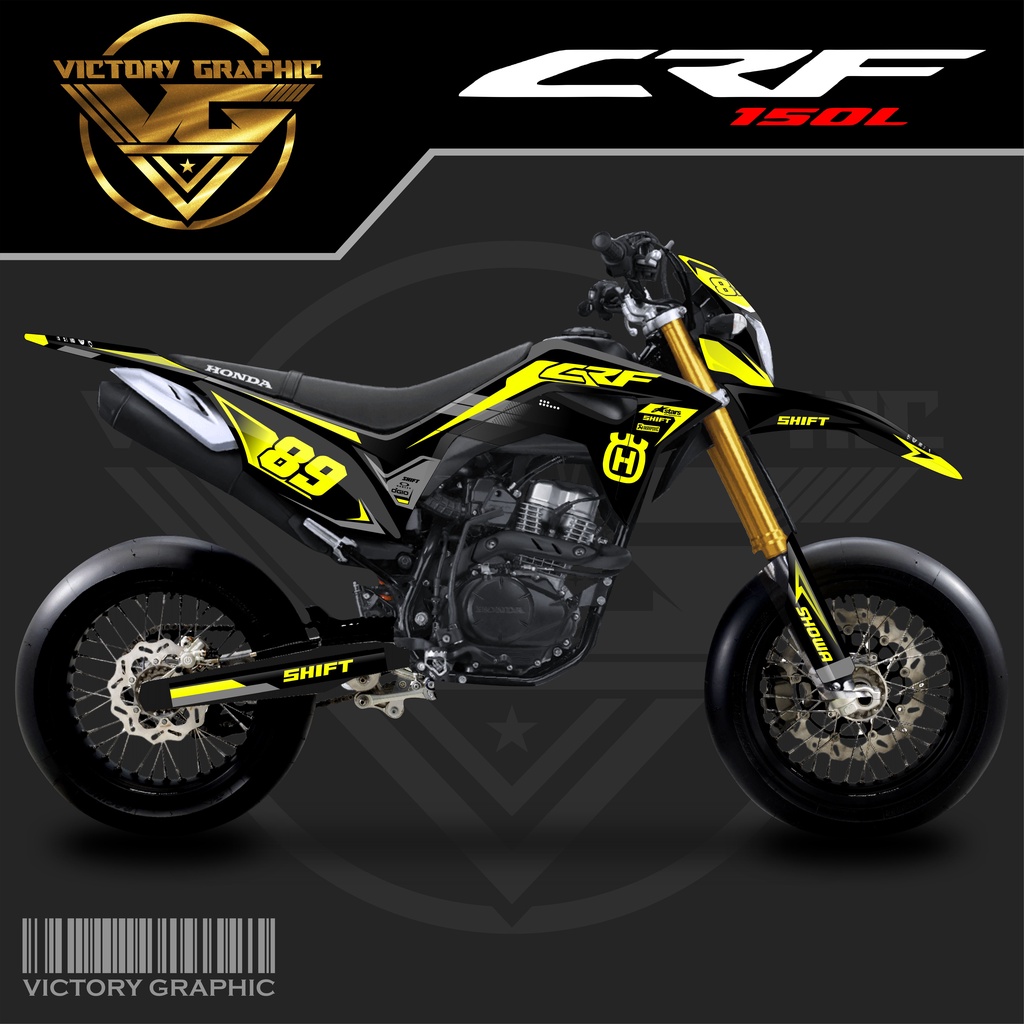 Jual Decal Crf Stiker Motor Crf L Decal Crf L Fullbody Sticker Crf L Shopee Indonesia