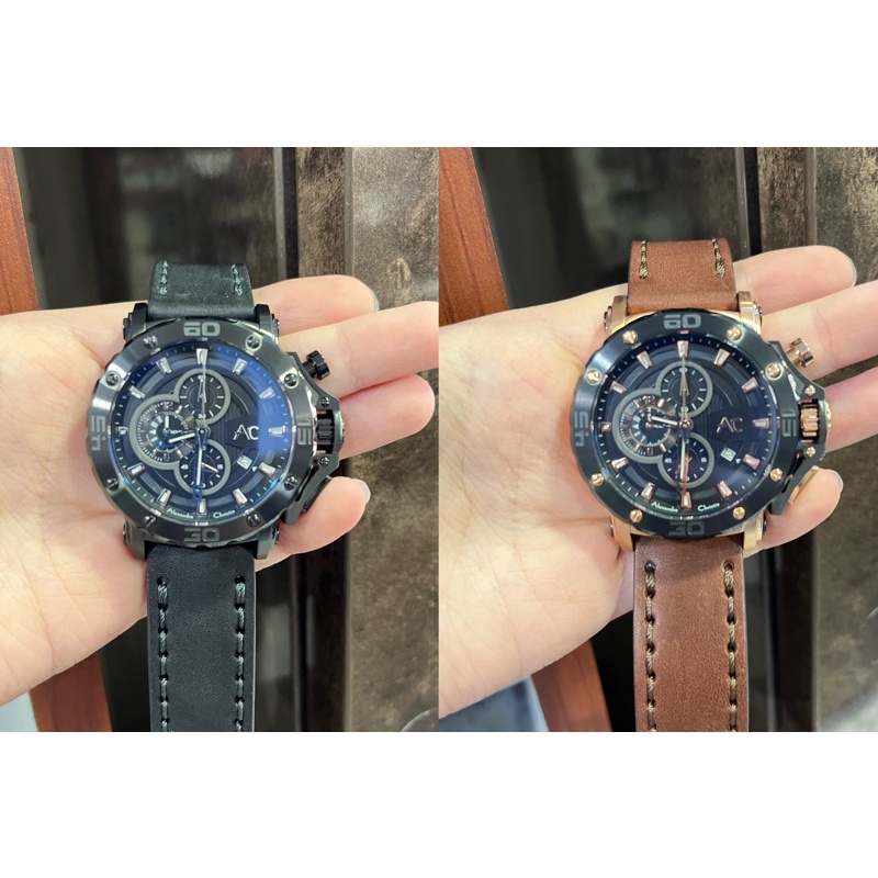 JAM TANGAN PRIA ALEXANDRE CHRISTIE AC9205 AC 9205 BCL