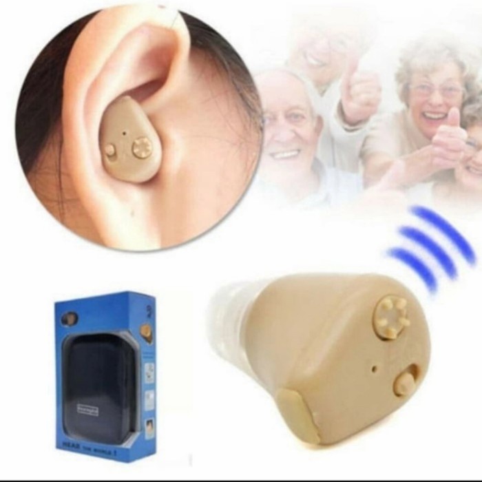 Alat bantu dengar pendengar Axon hearing aid amplifer