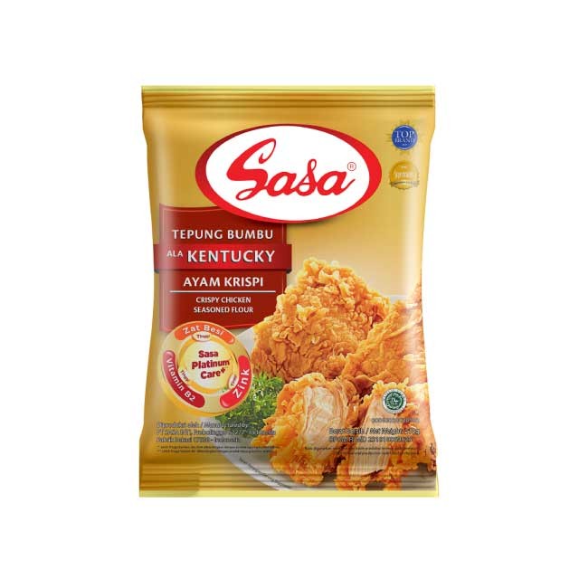 

Tepung Bumbu SASA KENTUCKY AYAM KRISPI isi 10 Sachet