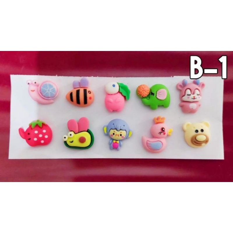 Clay Resin Tempel / Clay Resin Karakter / Clay Resin Lucu / Clay Resin Karakter Kartun / Clay Resin 