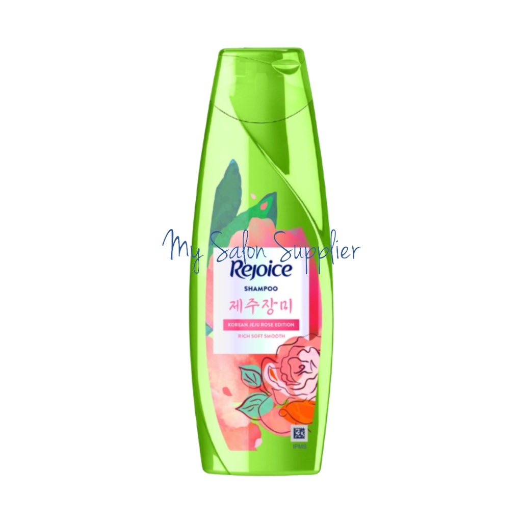 Rejoice Shampoo Rich Soft Smooth Korean Jeju Rose 340ml