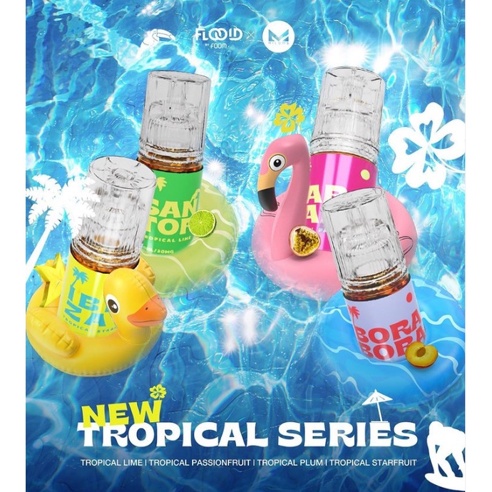 FOOM TROPICAL SERIES V2 30ML NEW FOOM TROPICAL BERCUKAI