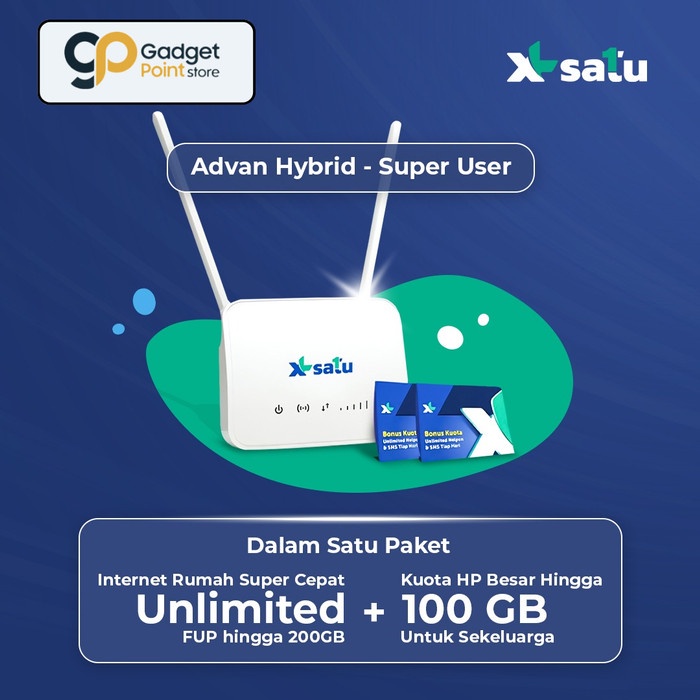 Advan Modem Hybrid XL Super User - Garansi Resmi