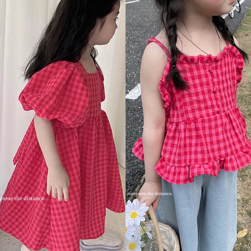 CIKO - Xi Dress dan Xi Top | dress anak perempuan | baju anak import | dress katun | dress premium