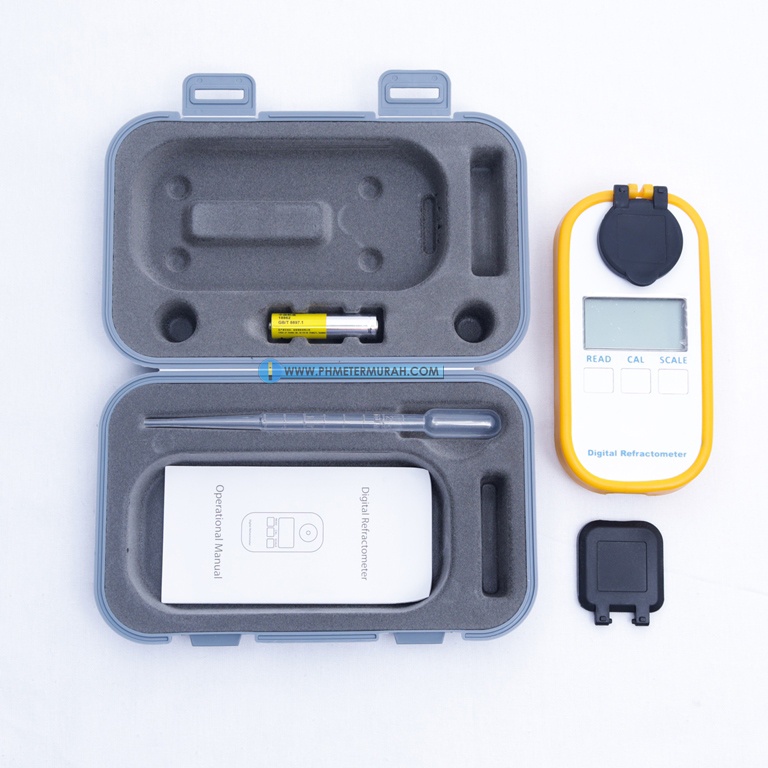 DIGITAL REFRAKTOMETER HONEY REFACTOMETER METER DIGITAL 0-90%