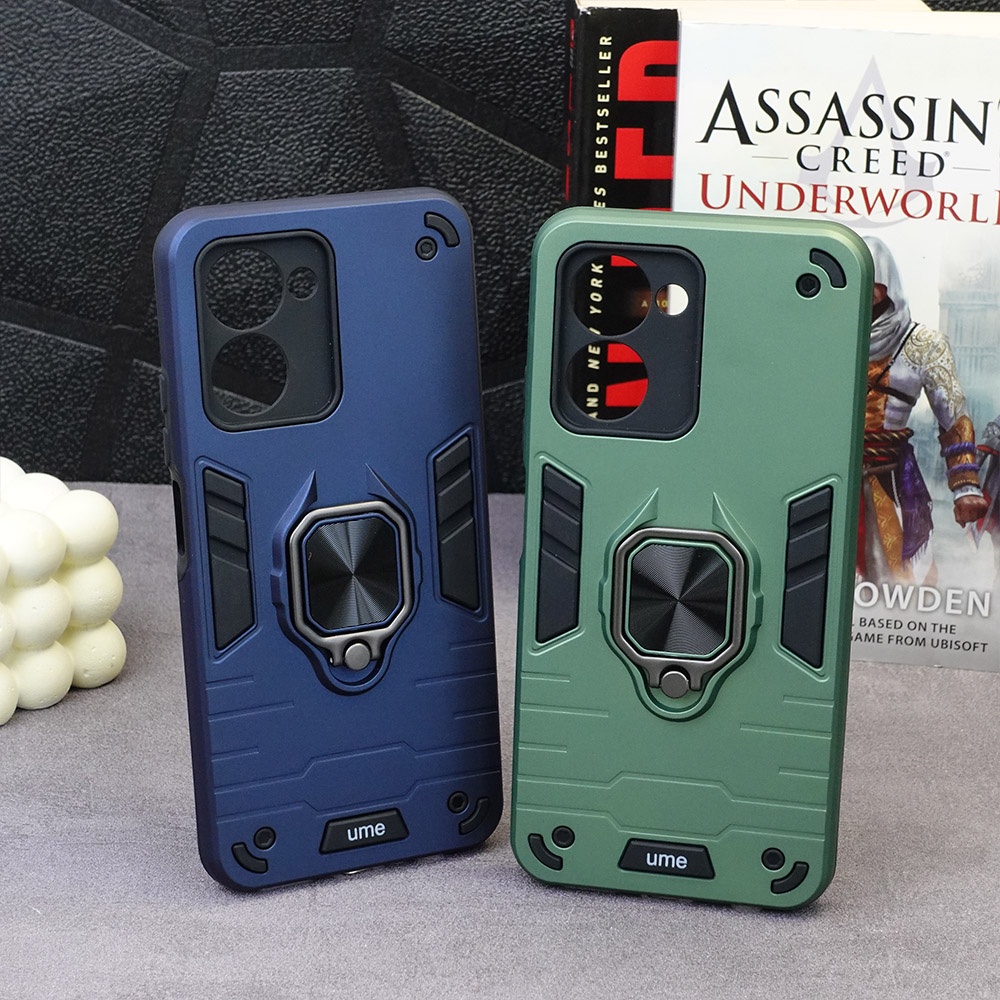 CASE ROBOT OPPO A57 2022 RENO 8 5G REALME C33 XIAOMI REDMI A1 HARDCASE URBAN CASE ROBOT RING