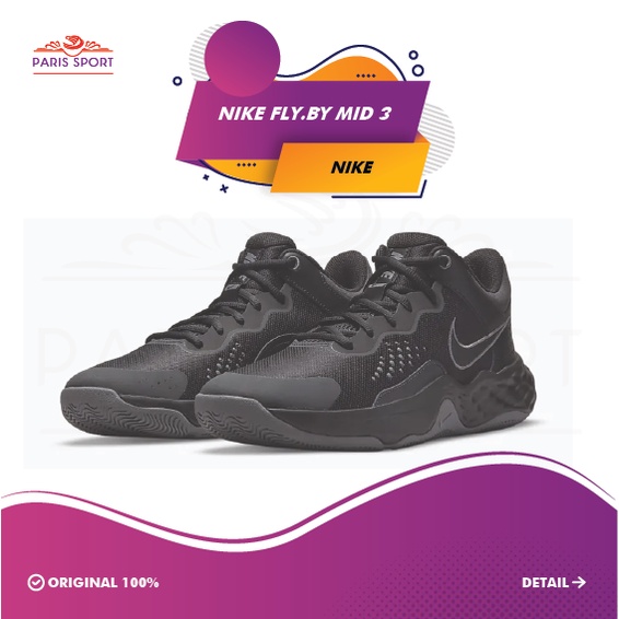 SEPATU NIKE Fly By Mid 3 | Sepatu basket/Sepatu olahraga