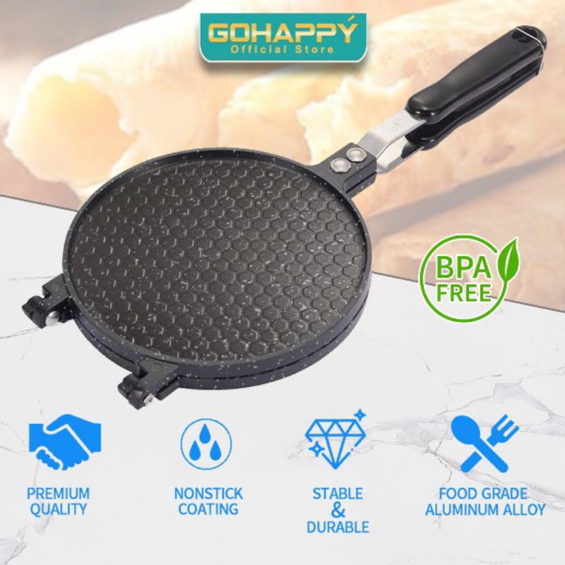 Cetakan Taiyaki / Cetakan Kue Semprong / Cetakan Egg Wafle / Cetakan Teflon / Cetakan Waffle /