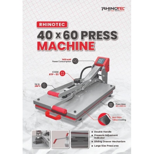 MESIN PRESS RHINOTEC RTP 03 N