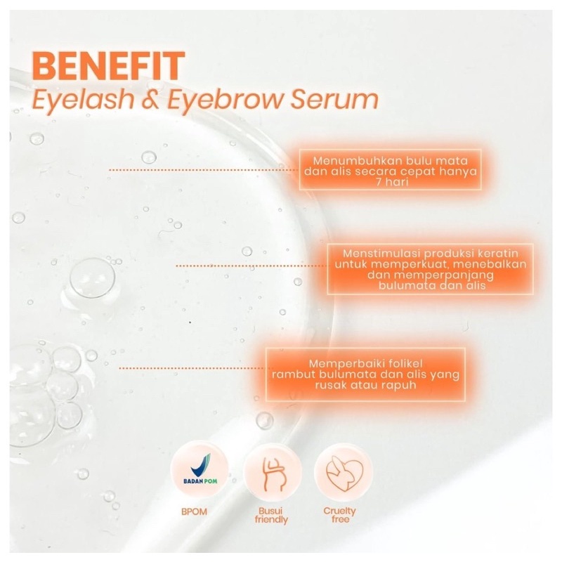 SALSA Eyelash &amp; Eyebrow Serum - Serum Bulu Mata Menebalkan dan Penumbuh Alis