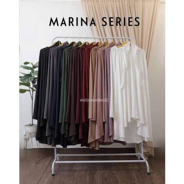 Marina series Khimar Mukena Muslimah Basic id