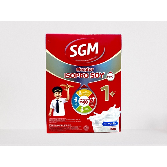 

SGM Eksplor ISOPRO SOY 1+ Vanila Susu Pertumbuhan (700g)