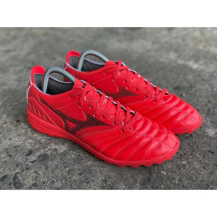 SEPATU FUTSAL MIZUNO MORELIA SALA TURF - RED BLACK