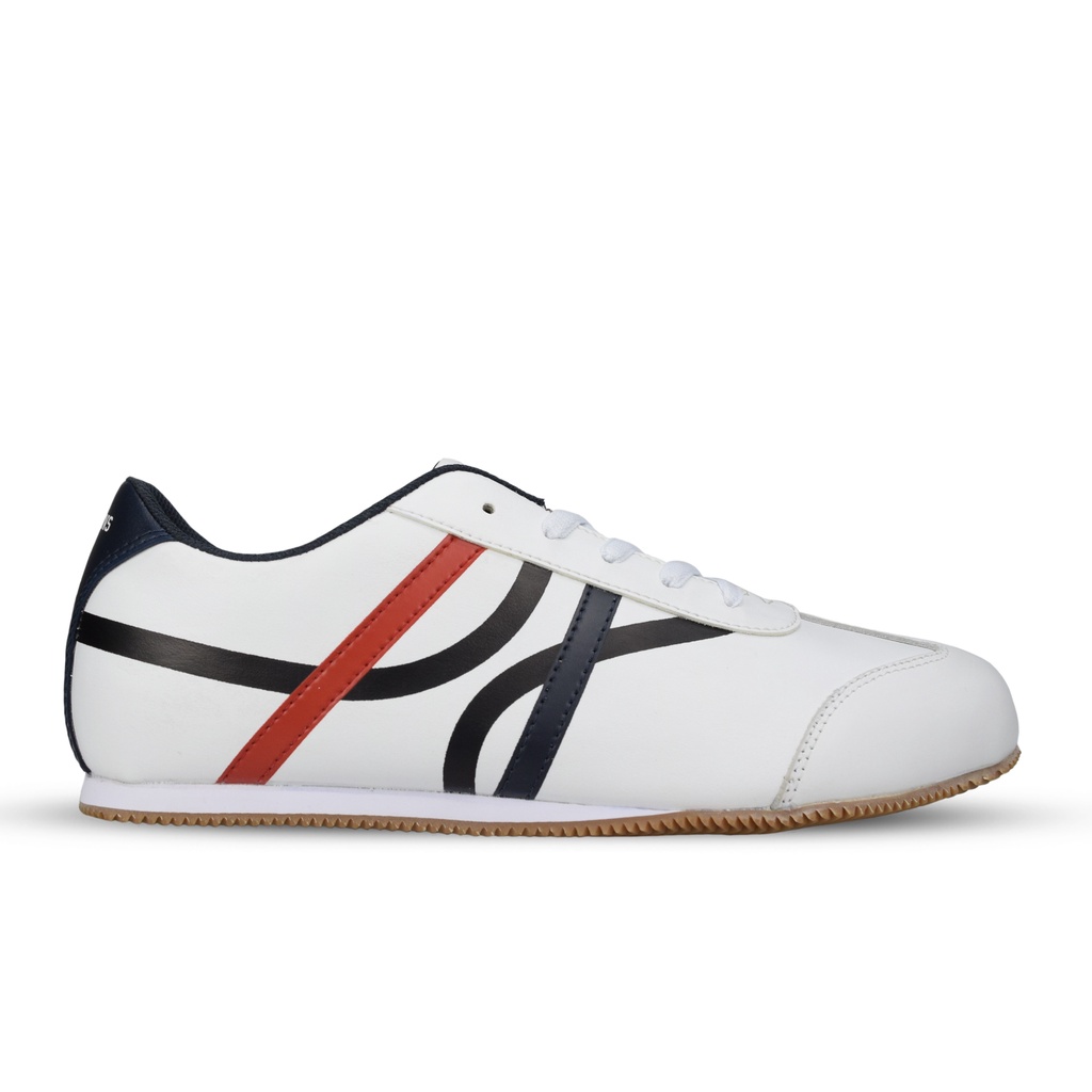 TOMKINS Sneakers Pria Bogman - White Red