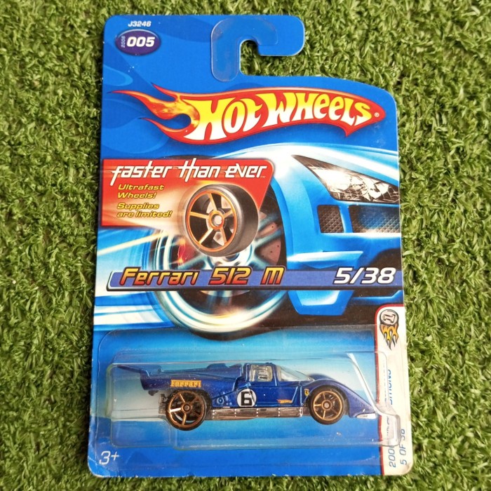 Hotwheels Ferrari 512M Biru Engine Reveals N27