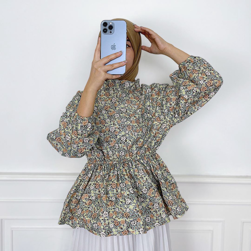 AFI - MC - Flowy Blouse Vintage Korean Blouse | Olla Blouse | Sesa Blouse