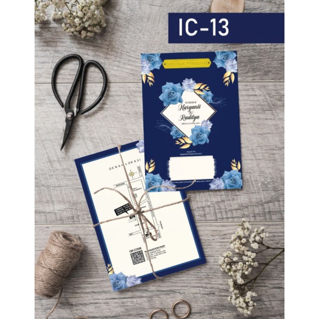 Blanko undangan inovasi card 13